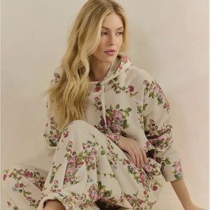 Rosé Reverie Hoodie and Pants Set